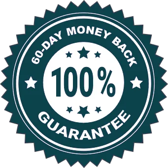 LipoBound 60-day 100% money-back guarantee seal